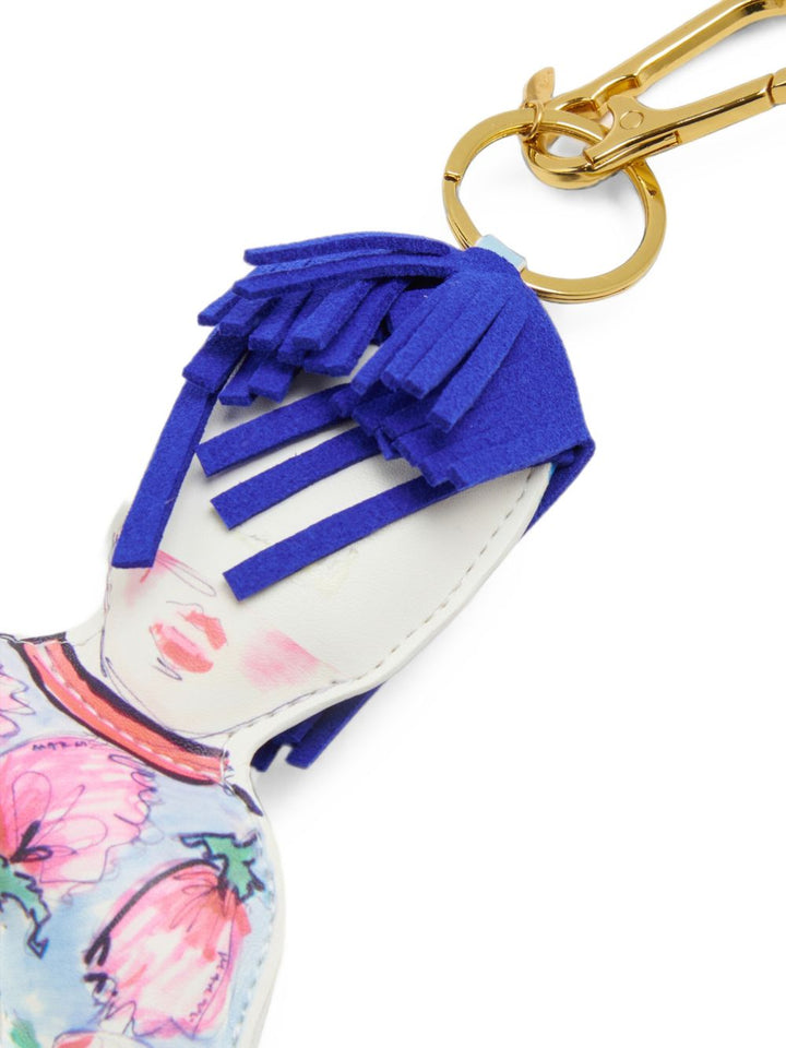 Portachiavi multicolor per bambina M02043M00YW 0M90A Marni Kids 