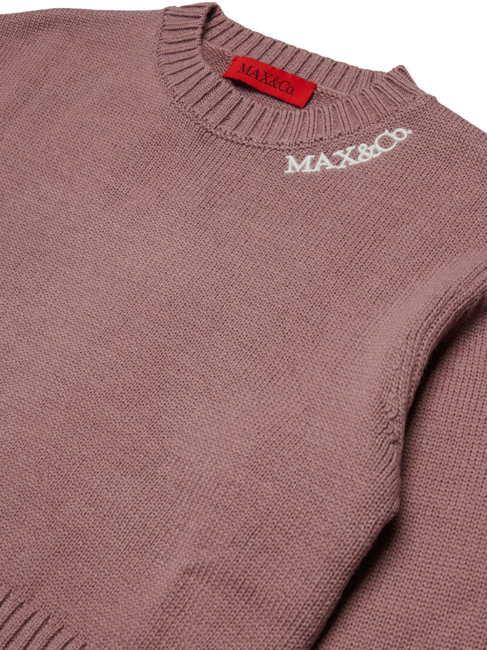 Maglione marrone per bambina MX0251MX043 MX603 Max&co Kids 