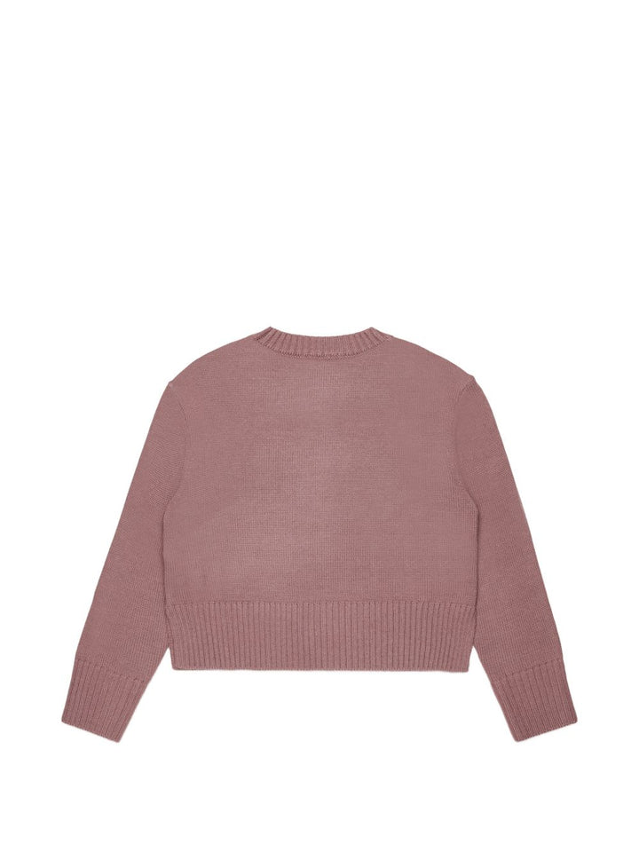 Maglione marrone per bambina MX0251MX043 MX603 Max&co Kids 