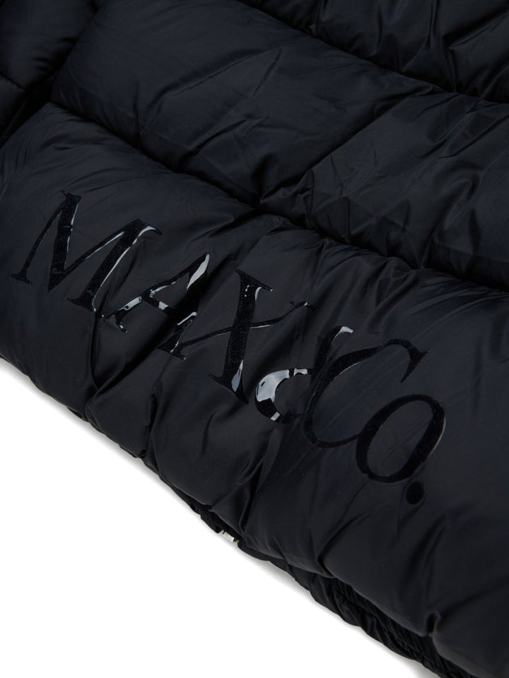 Giubbotto nero per bambina MX0366MX02A MX900 Max&co Kids 