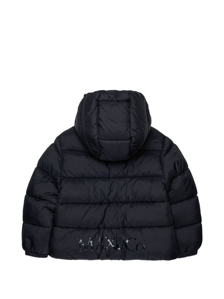 Giubbotto nero per bambina MX0366MX02A MX900 Max&co Kids 