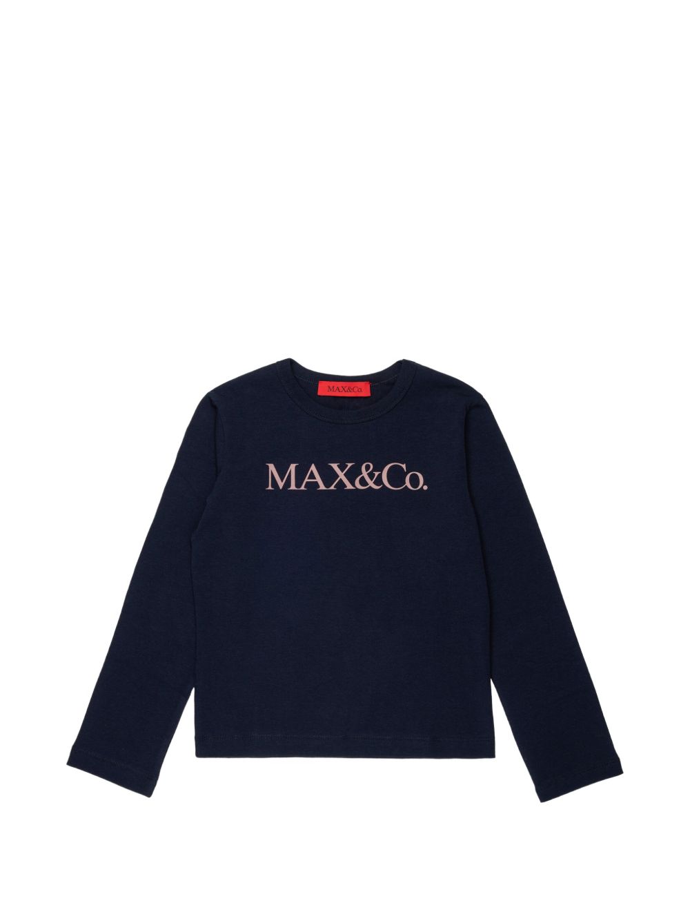 T-shirt blu capitan per bambina MX0391MX02K MX854 Max&co Kids 