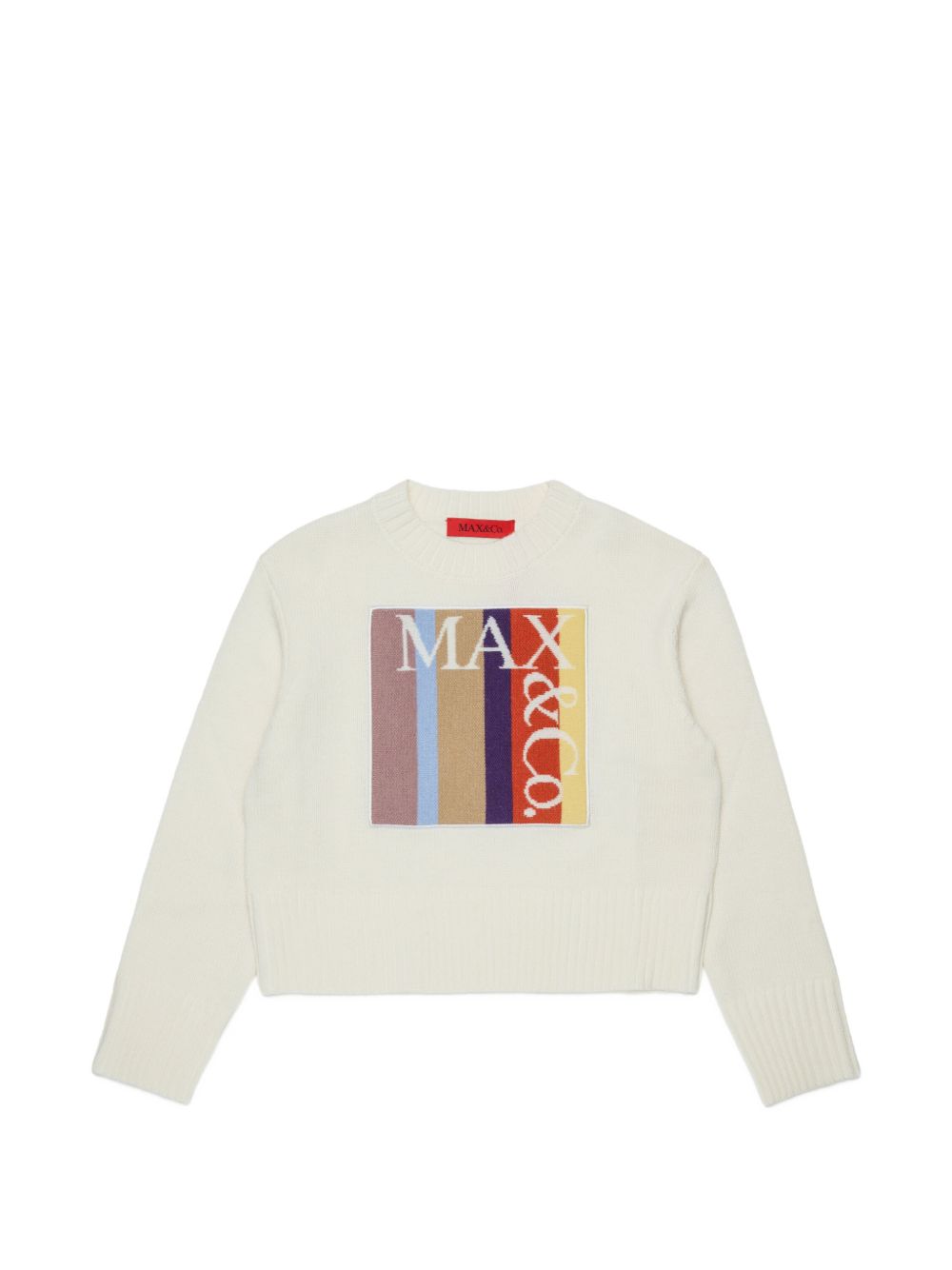 Maglione crema per bambina MX0404MX043 MX102 Max&co Kids 