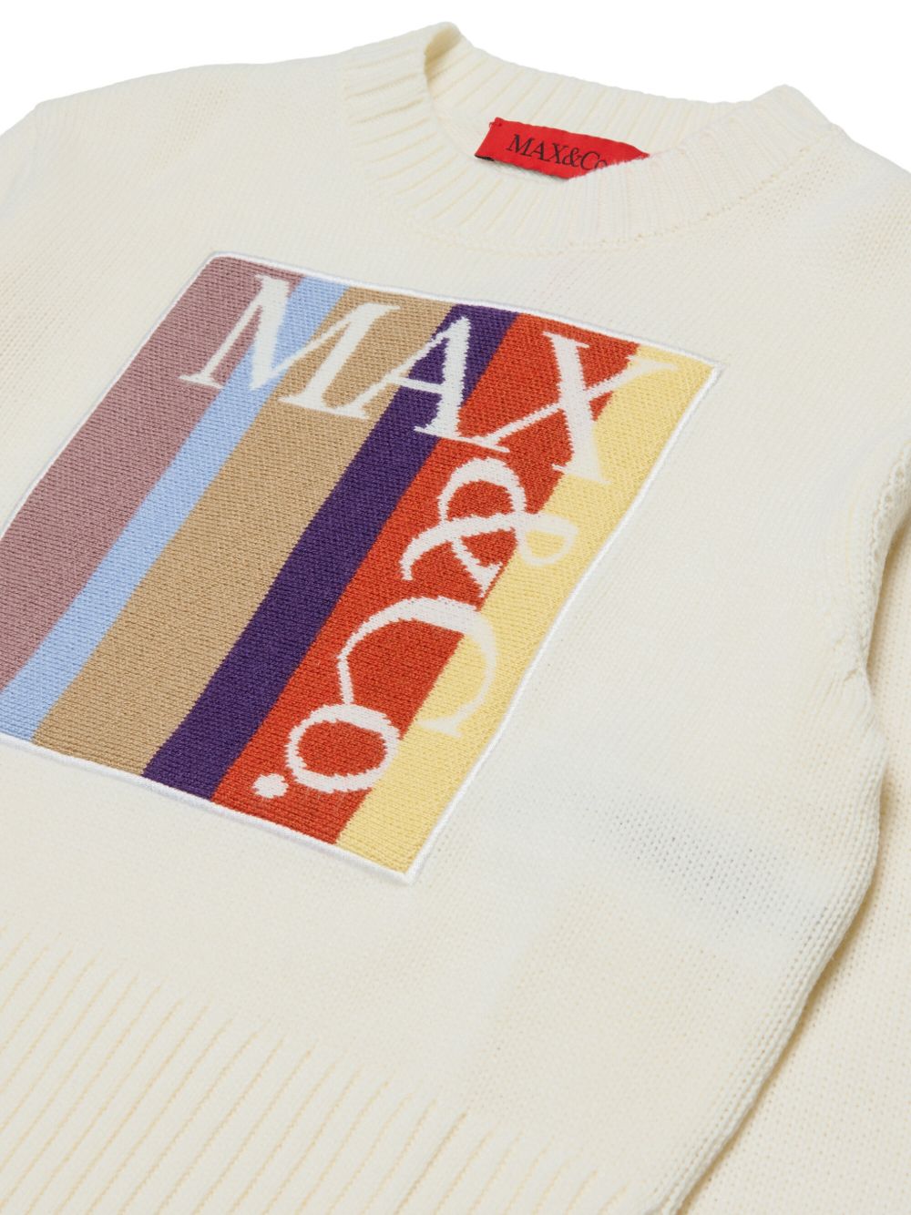 Maglione crema per bambina MX0404MX043 MX102 Max&co Kids 