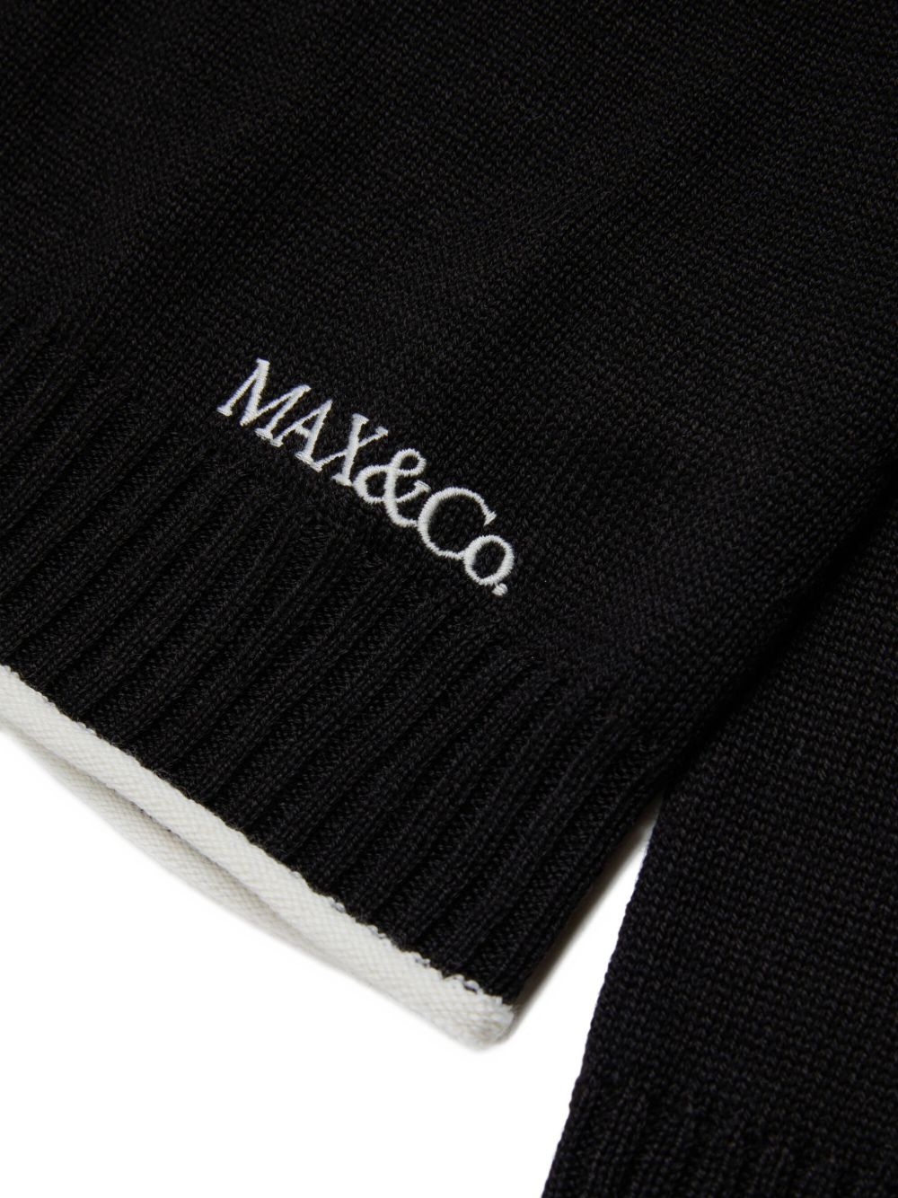 Maglia nera per bambina MX0405MX02G MX900 Max&co Kids 