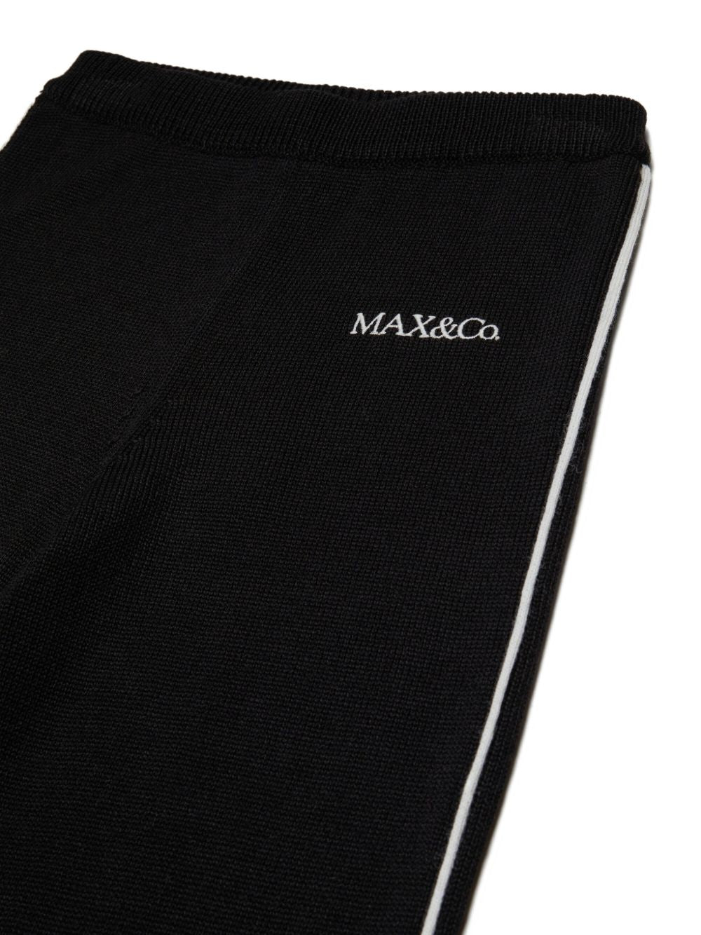 Pantalone nero per bambina MX0413MX02G MX900 Max&co Kids 
