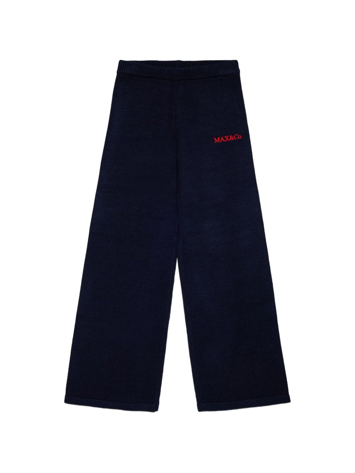Pantalone blu per bambina MX0418MX043 MX853 Max&co Kids 