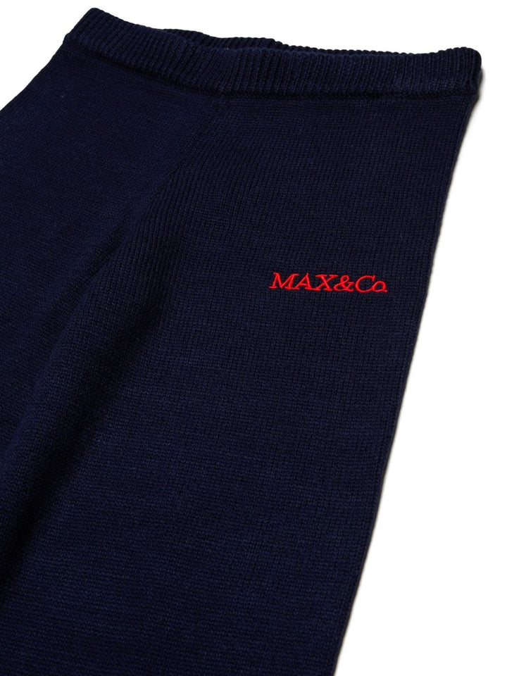Pantalone blu per bambina MX0418MX043 MX853 Max&co Kids 