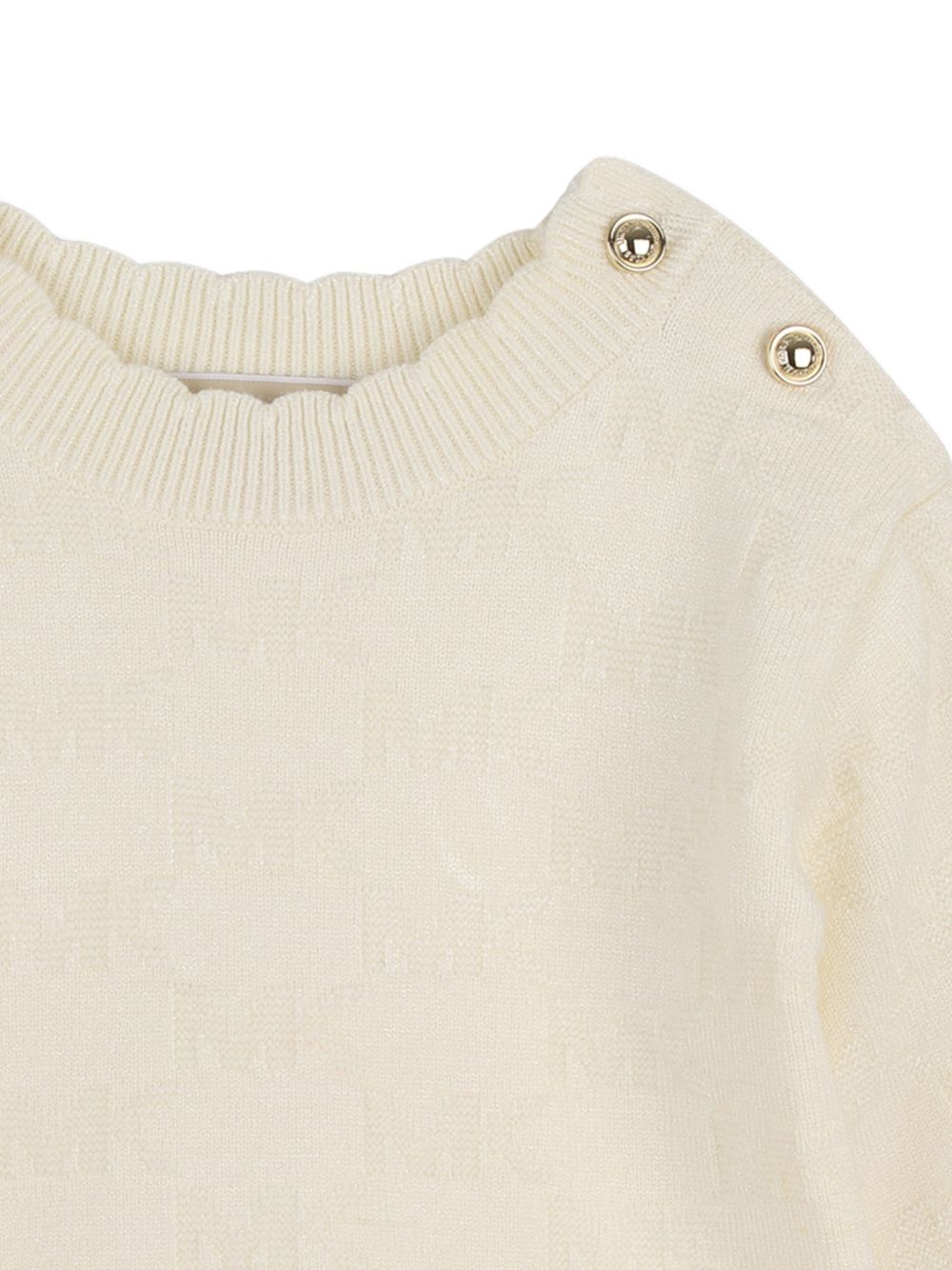 Abito crema per neonata R30659 190 Michael Kors Kids 