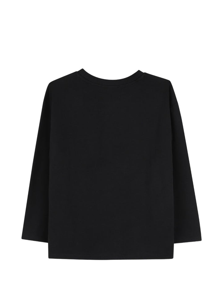 T-shirt nero per bambina R30684 09B Michael Kors Kids 