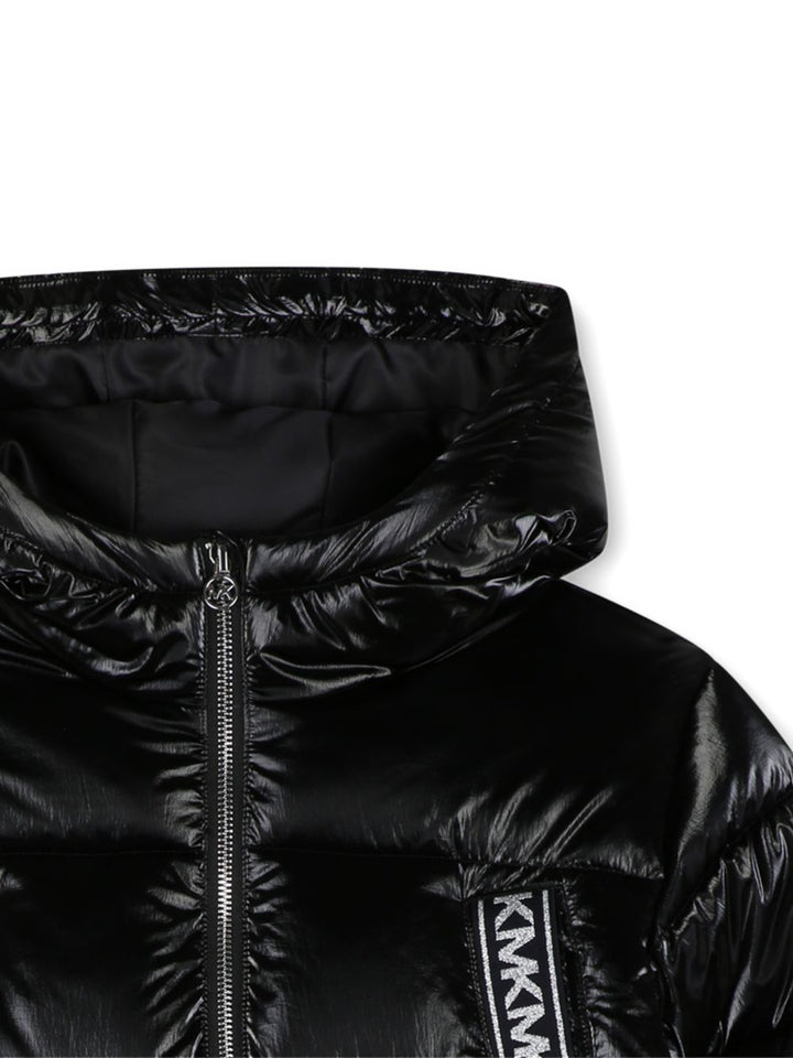 Giubbotto nero per bambina R30693 09B Michael Kors Kids 