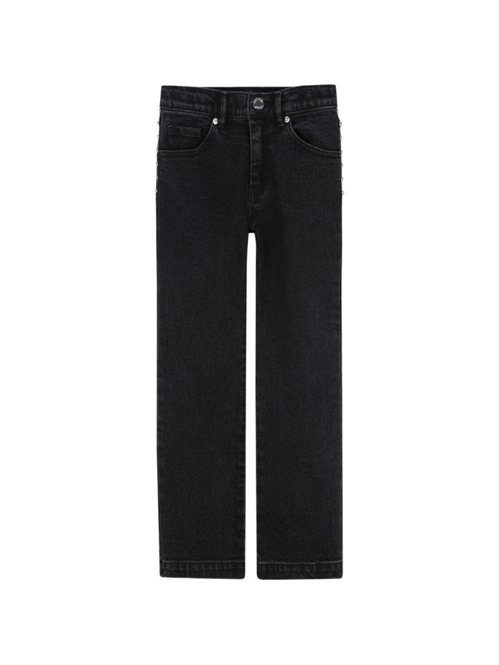 Jeans nero per bambina R30704 Z21 Michael Kors Kids 