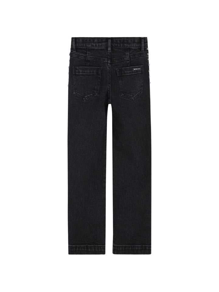 Jeans nero per bambina R30704 Z21 Michael Kors Kids 