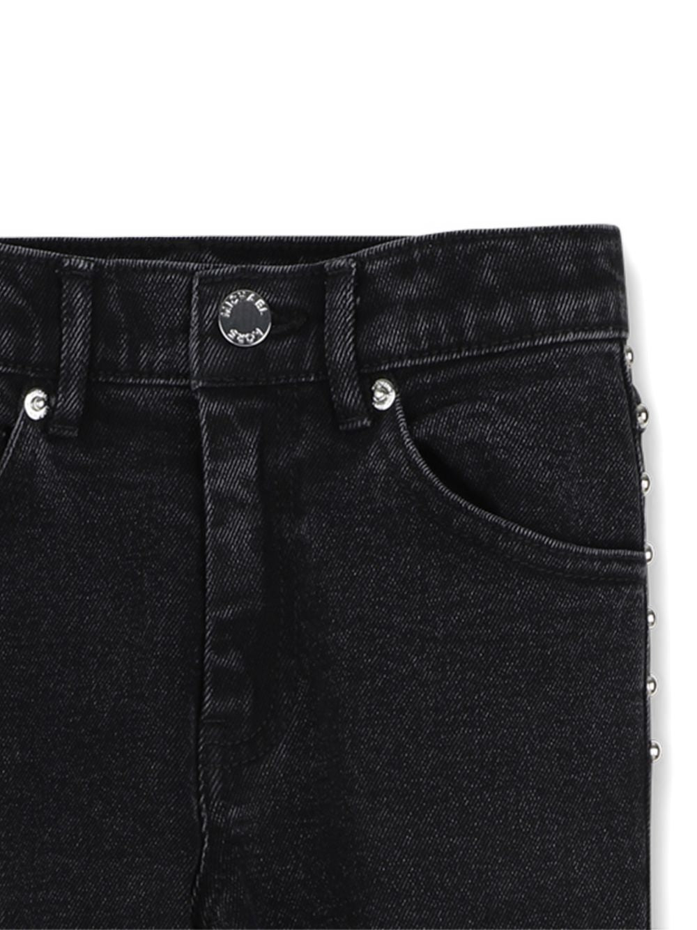 Jeans nero per bambina R30704 Z21 Michael Kors Kids 