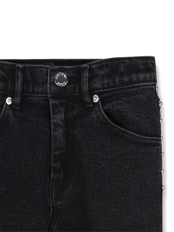 Jeans nero per bambina R30704 Z21 Michael Kors Kids 