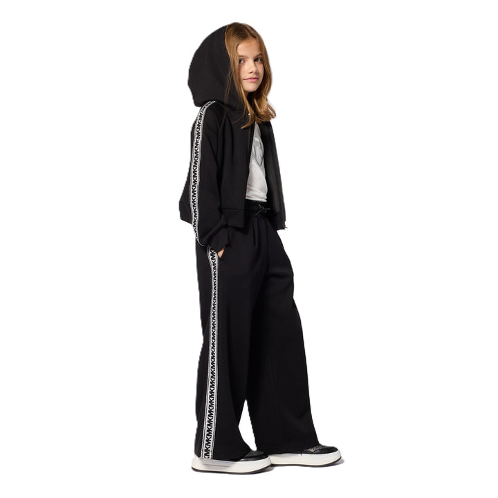 Felpa nera per bambina R30713 09B Michael Kors Kids 