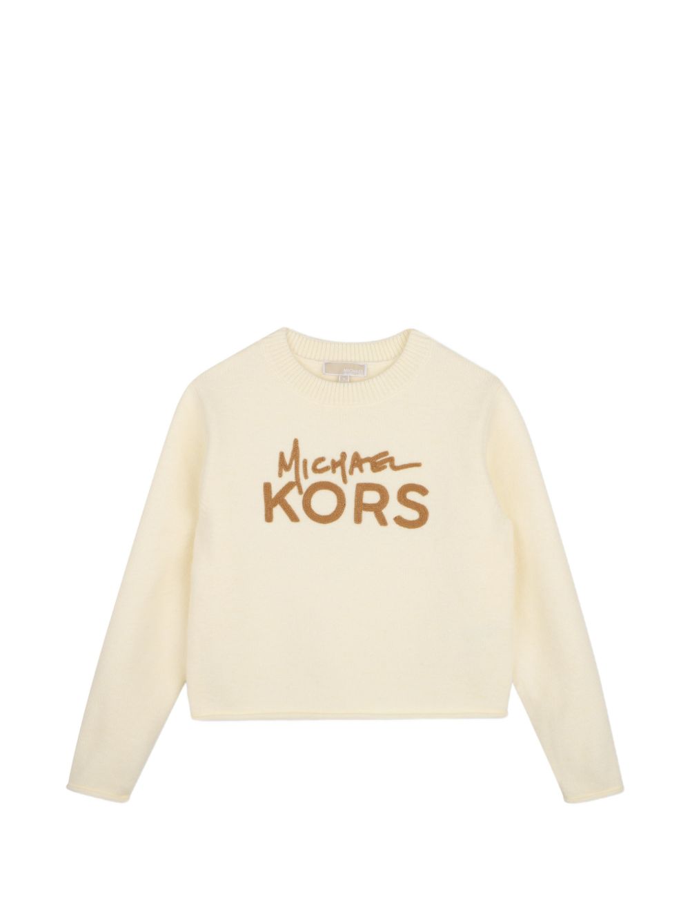 Maglione crema per bambina R30718 190 Michael Kors Kids 