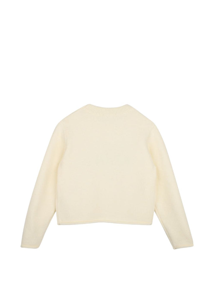Maglione crema per bambina R30718 190 Michael Kors Kids 