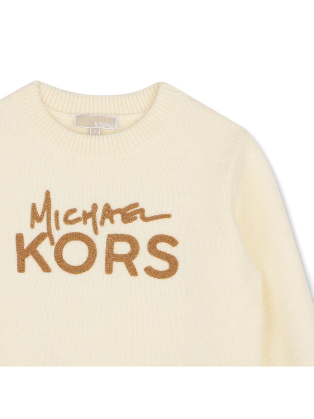 Maglione crema per bambina R30718 190 Michael Kors Kids 