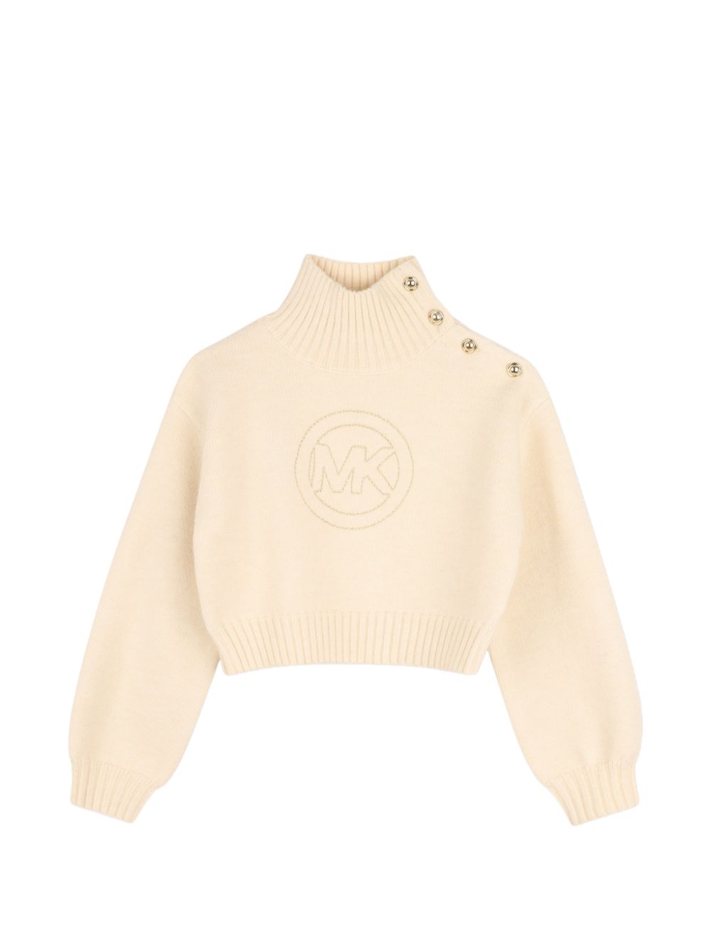 Maglione beige per bambina R30720 247 Michael Kors Kids 