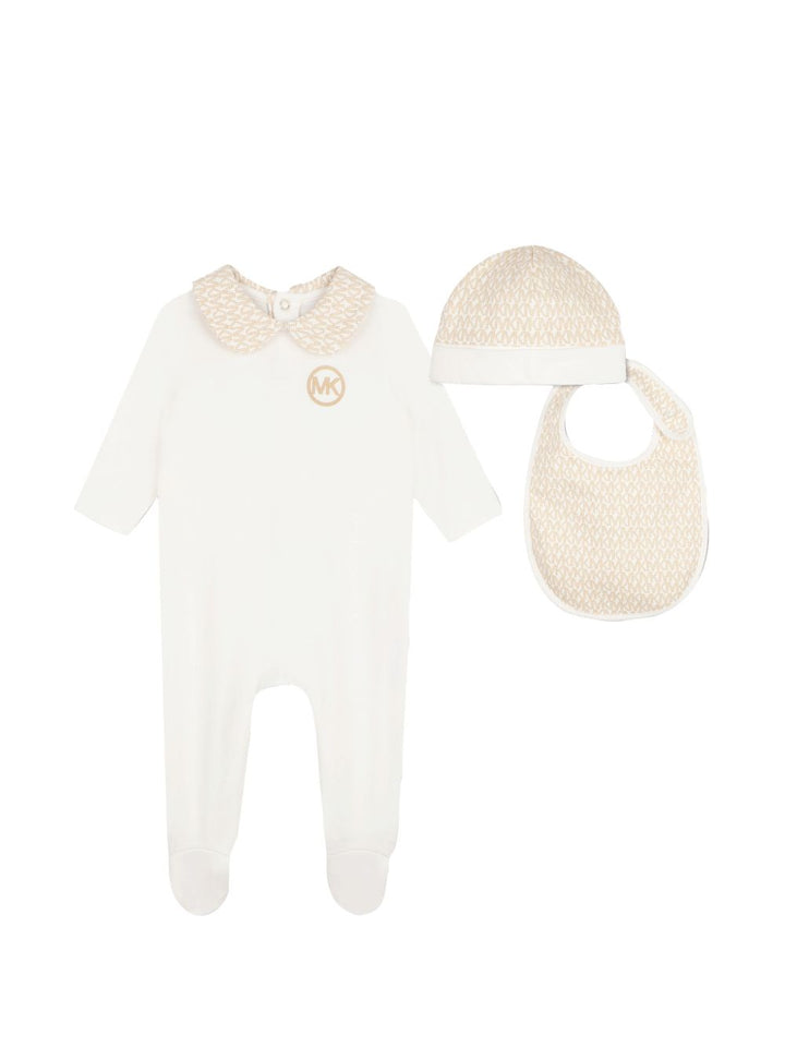 Tutina crema per neonato R30837 190 Michael Kors Kids 