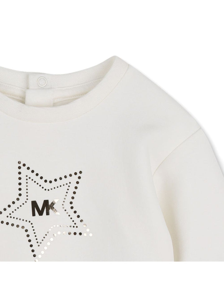 Completo avorio/jeans per neonata R30840 Z10 Michael Kors Kids 
