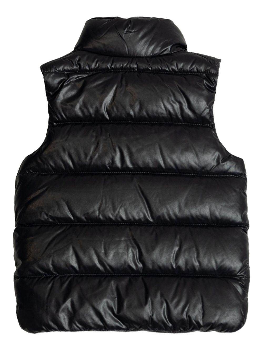 Gilet blu navy per neonato 9511A00016597Z8 742 Moncler Kids 