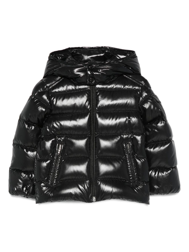 Giubbotto nero per neonato 9511A00018597Z8 999 Moncler Kids 