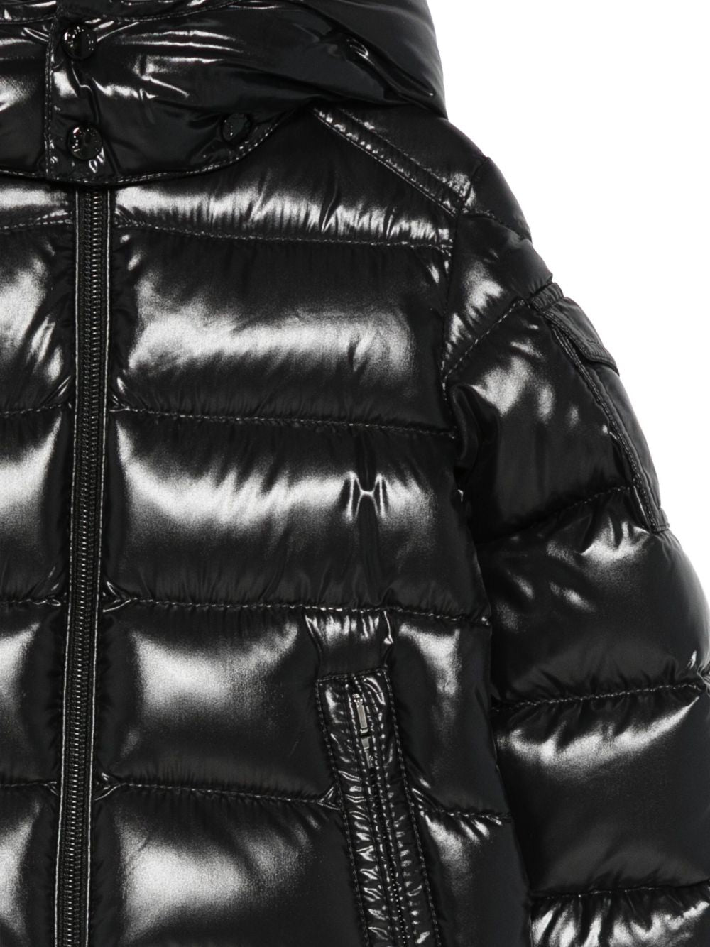 Giubbotto nero per neonato 9511A00018597Z8 999 Moncler Kids 