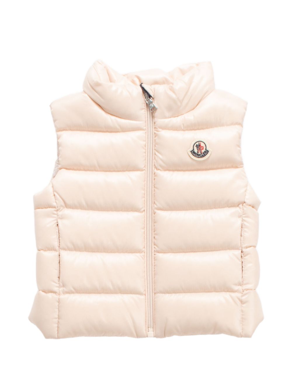 Gilet rosa chiaro per neonata 9511A00020597Z8 529 Moncler Kids 