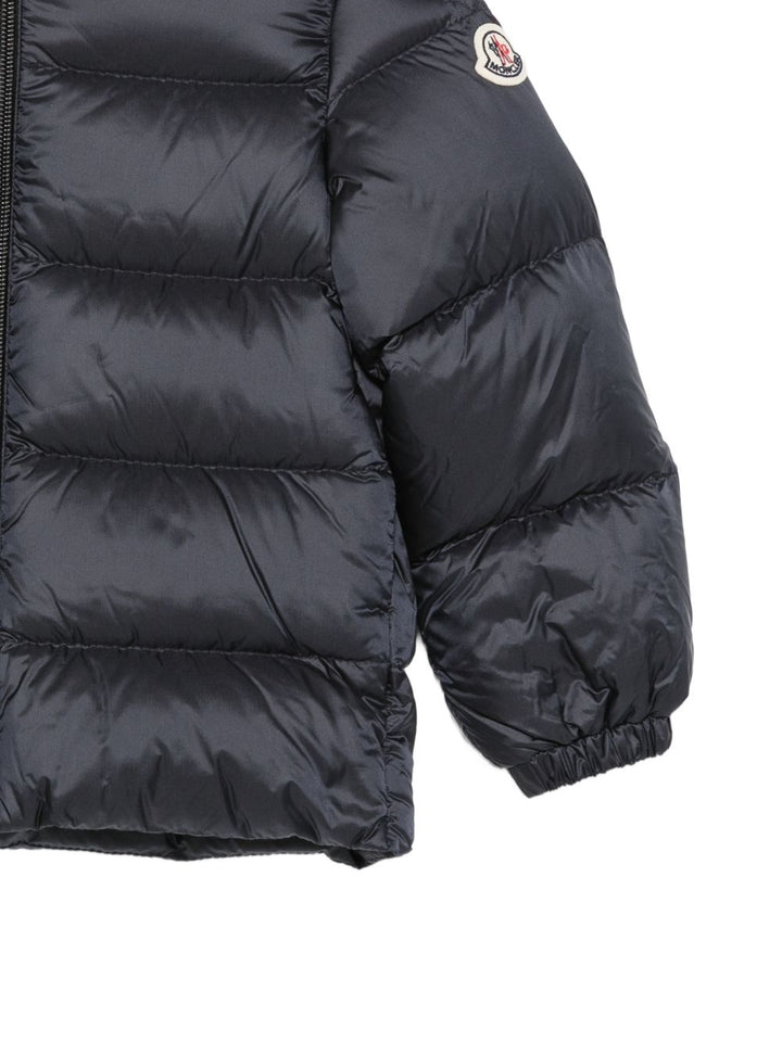 Giubbotto Sharon blu navy per neonato 9511A00022597YF 778 Moncler Kids 