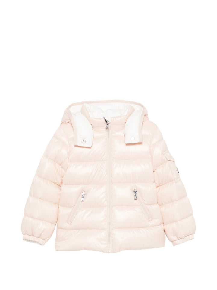 Giubbotto rosa per neonata 9511A00023597Z8 529 Moncler Kids 