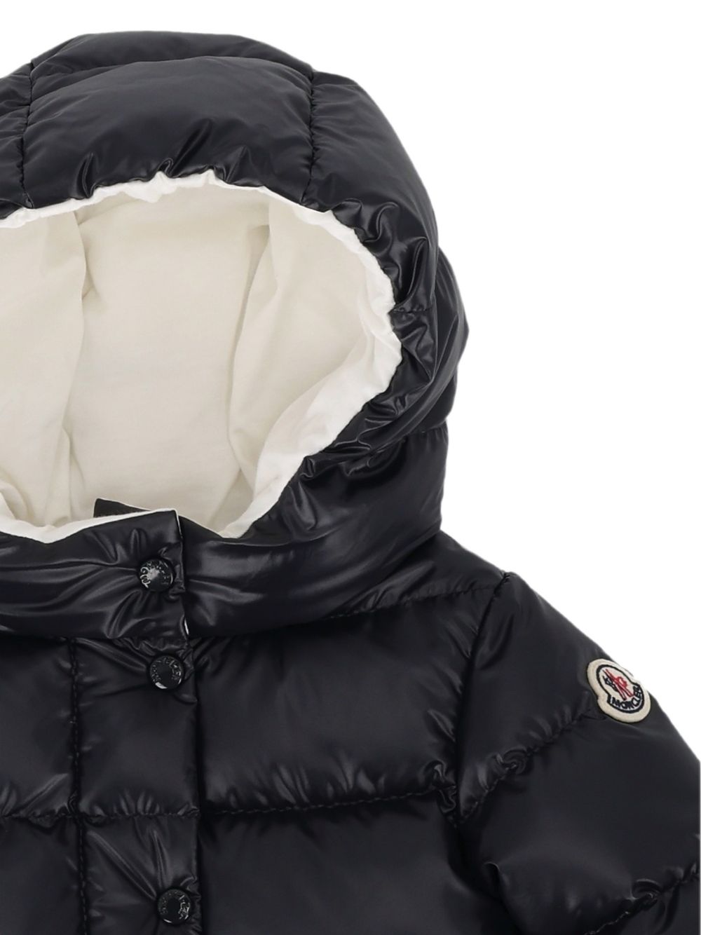 Giubbotto "tazui" blu navy per neonata 9511A00048597YX 778 Moncler Kids 