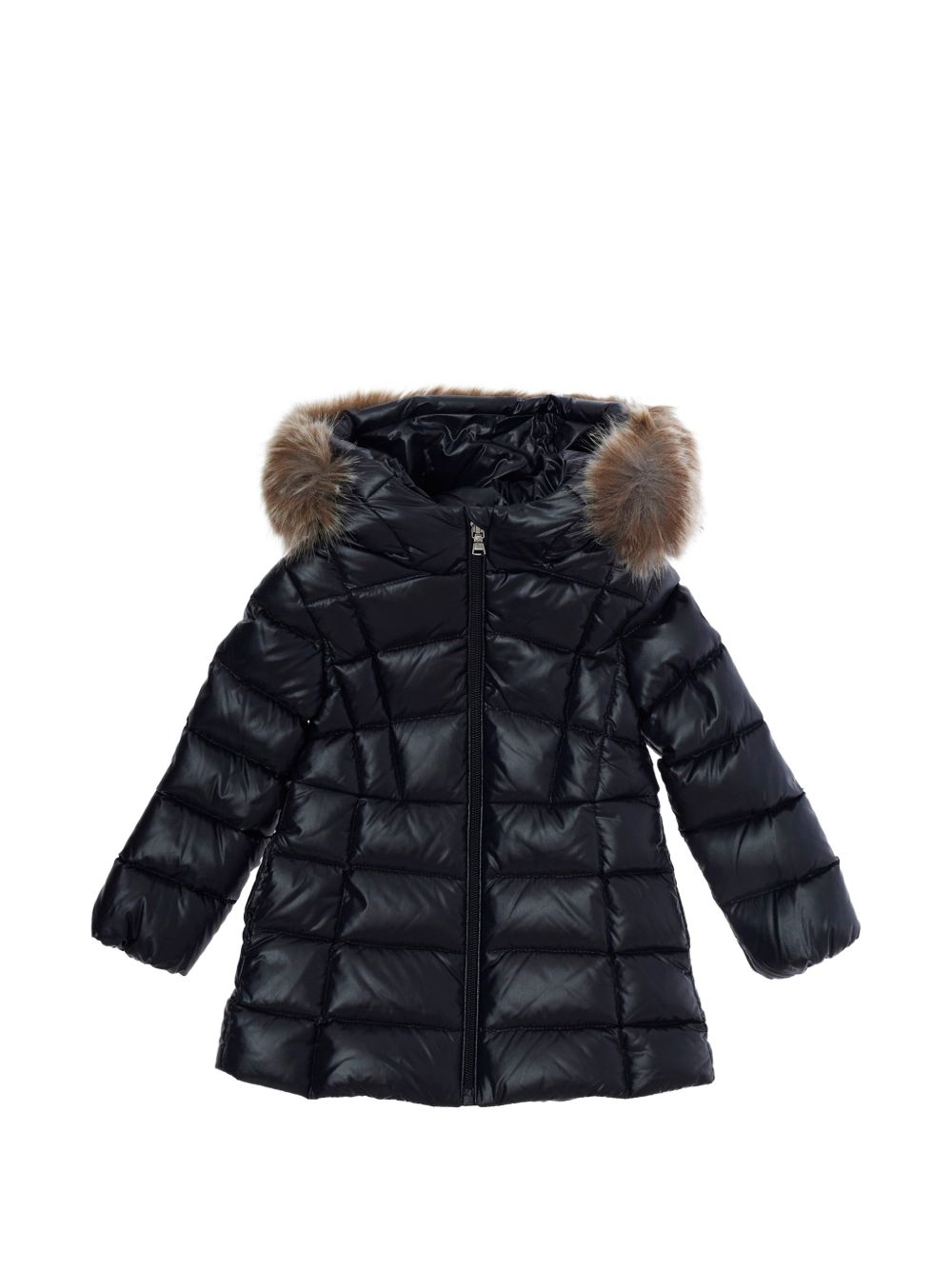 Giubbotto blu navy per neonata 9511C00004597Z8 742 Moncler Kids 