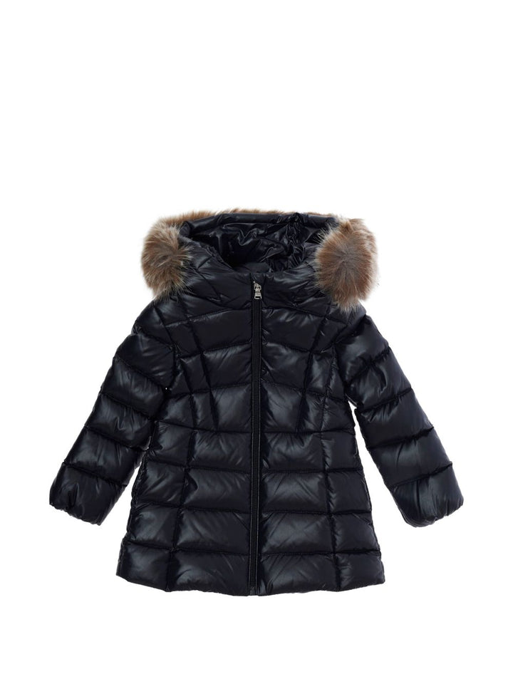 Giubbotto blu navy per neonata 9511C00004597Z8 742 Moncler Kids 