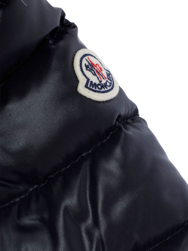 Giubbotto blu navy per neonata 9511C00004597Z8 742 Moncler Kids 