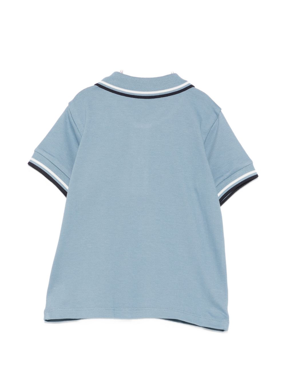 Polo celeste per neoanto 9518A000028496F 78G Moncler Kids 