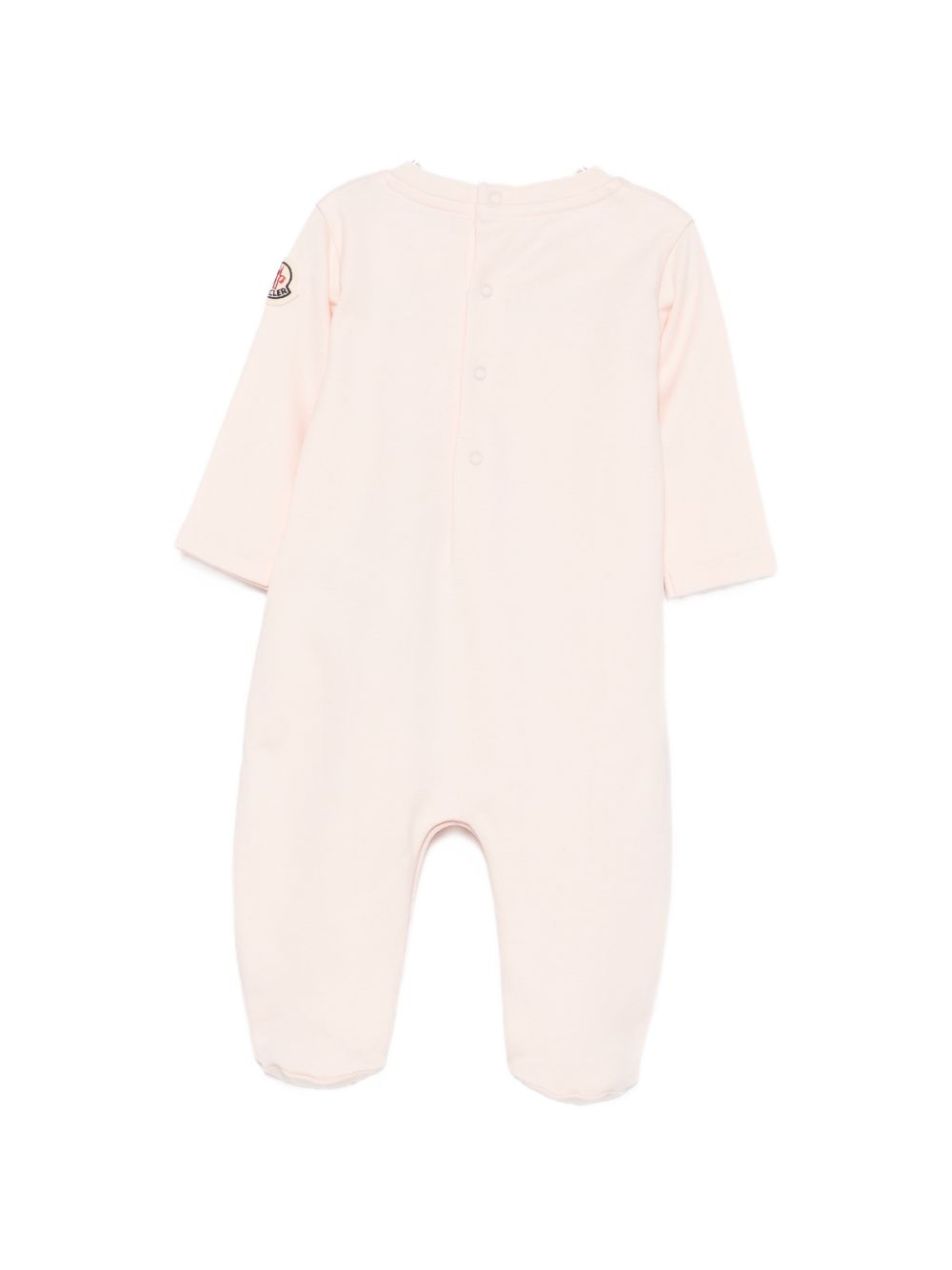 Tutina rosa chiaro per neonata 9518P000018392E 529 Moncler Kids 