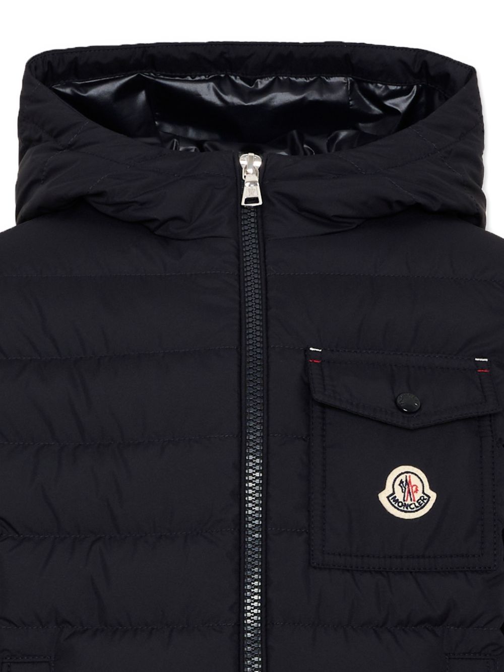 Giubbotto nero per bambino 9541A00022597YW 778 Moncler Kids 