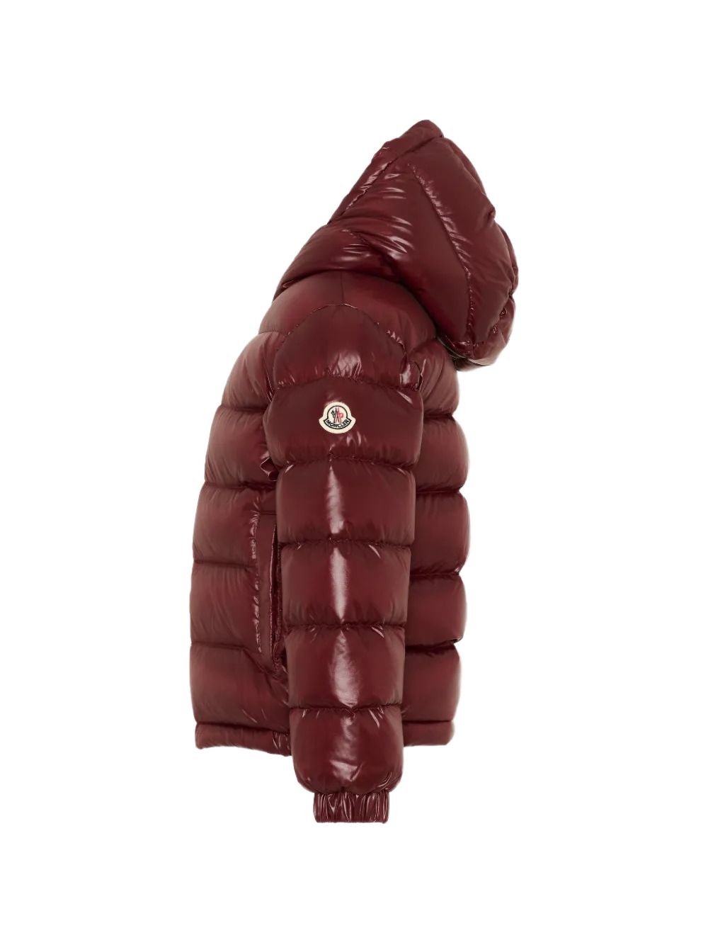 Giubbotto rosso scuro per bambino 9541A00035597Z8 464 Moncler Kids 