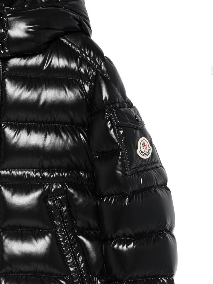 Giubbotto nero per bambina 9541A00038597Z8 999 Moncler Kids 