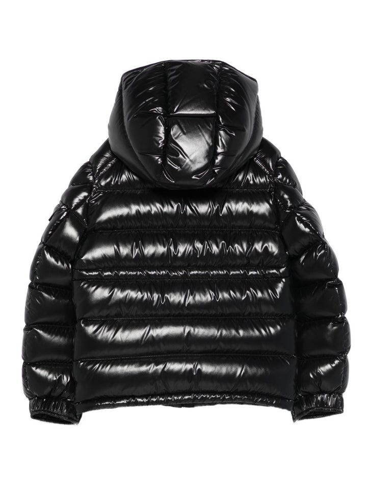 Giubbotto nero per bambina 9541A00038597Z8 999 Moncler Kids 