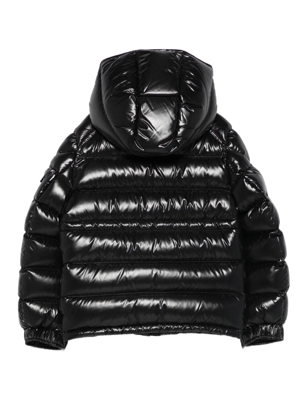Giubbotto nero per bambina 9541A00038597Z8 999 Moncler Kids 
