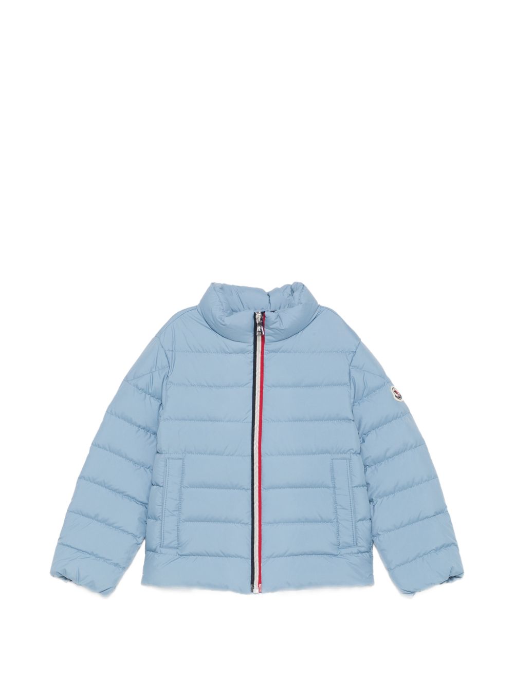 Giubbotto Serapio blu medio per bambino 9541A00061597YW 71G Moncler Kids 