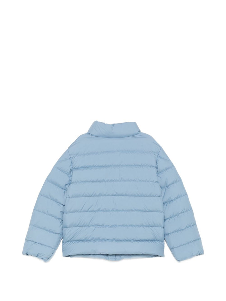Giubbotto Serapio blu medio per bambino 9541A00061597YW 71G Moncler Kids 