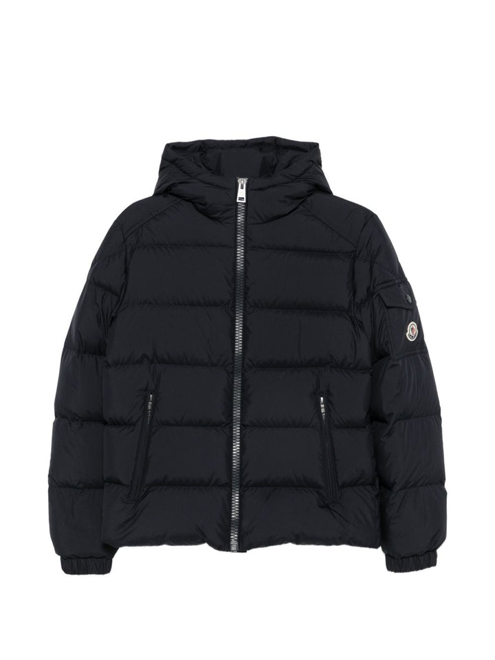 Giubbotto Adilie blu navy per bambina 9541A00076597YW 778 Moncler Kids 