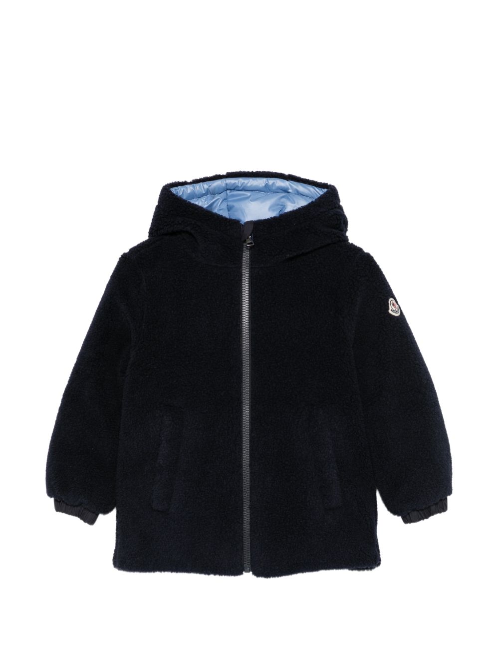Giubbotto blu navy bambino 9541A00105809BY 742 Moncler Kids 