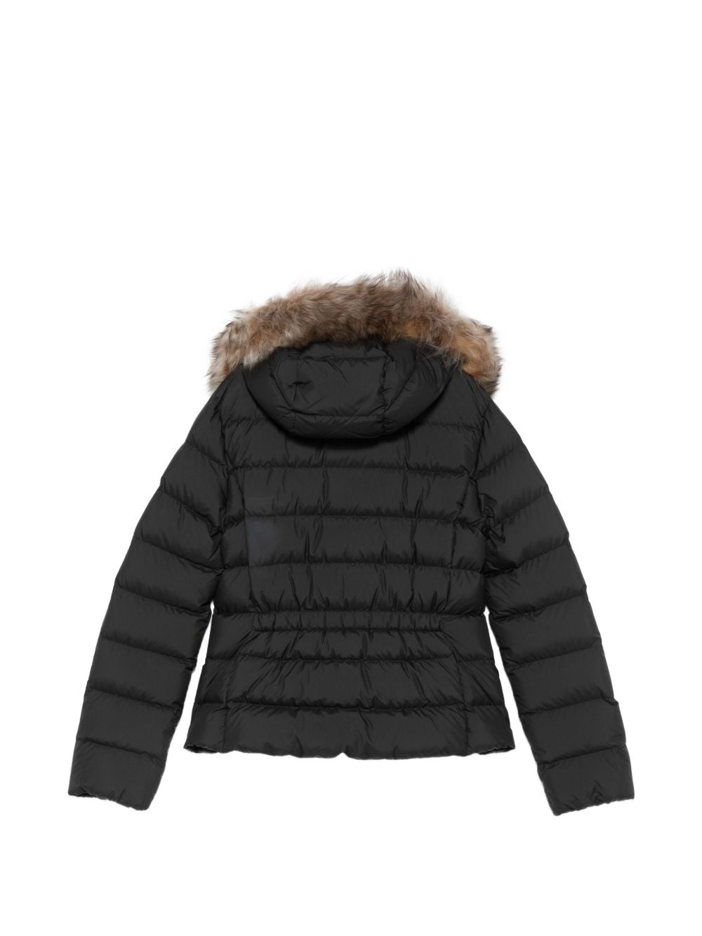 Giubbotto nero per bambina 9541A00116597YW 999 Moncler Kids 