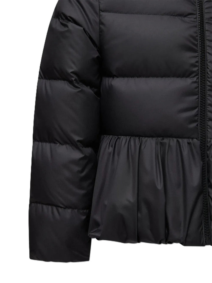 Giubbotto Elisaveta nero per bambina 9541A00119597YW 999 Moncler Kids 