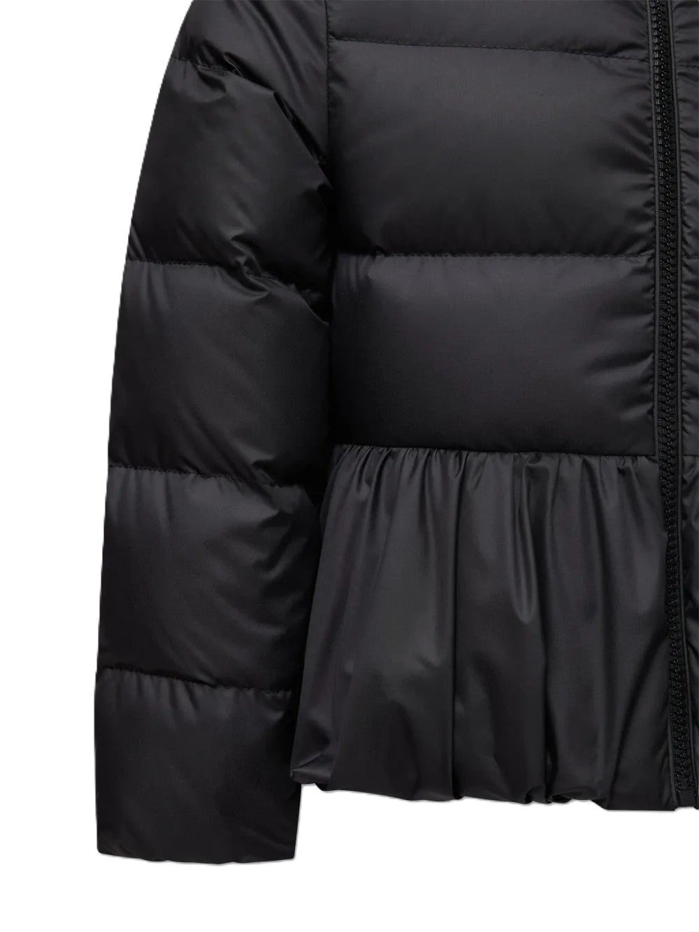 Giubbotto Elisaveta nero per bambina 9541A00119597YW 999 Moncler Kids 
